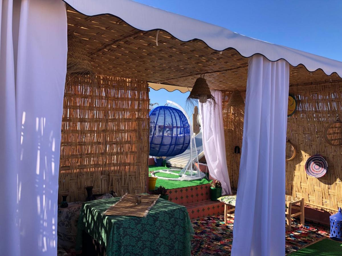 Riad Ramona Lqariya Seyaheya Marrakesh Bagian luar foto