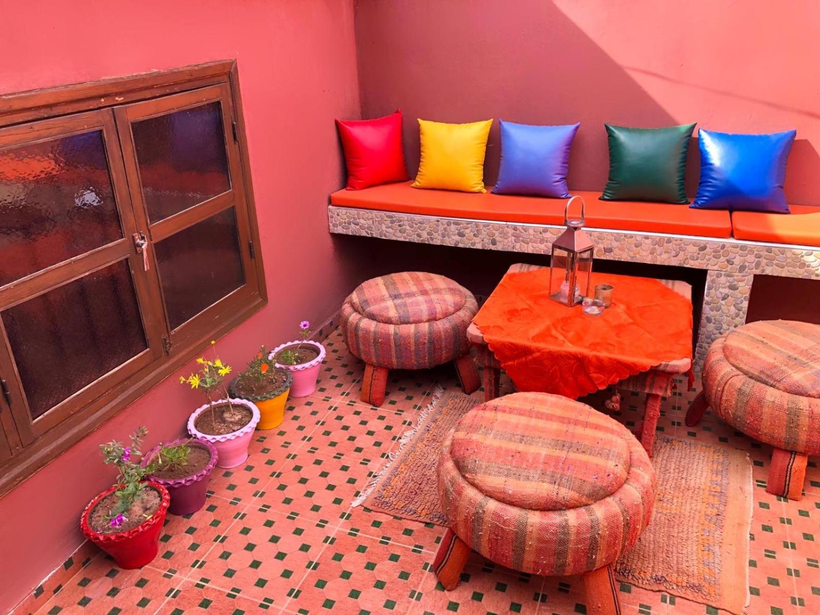 Riad Ramona Lqariya Seyaheya Marrakesh Bagian luar foto